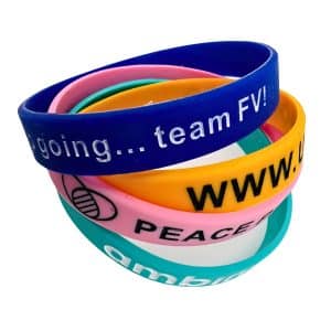 Charity Silicone Wristband