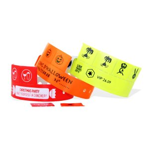 Printed Vinyl Tab Wristband