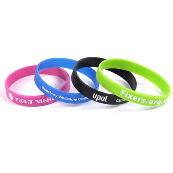 Printed Silicone Wristband