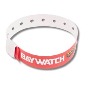 Printed Vinyl L- Shaped Wristband