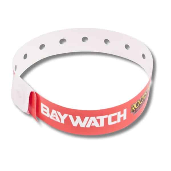 Printed Vinyl L- Shaped Wristband