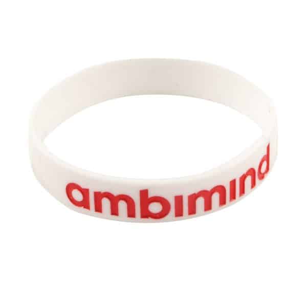 Debossed (Colour Infill) Silicone Wristband