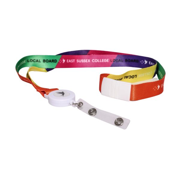 Retractable Reel Deluxe Lanyard