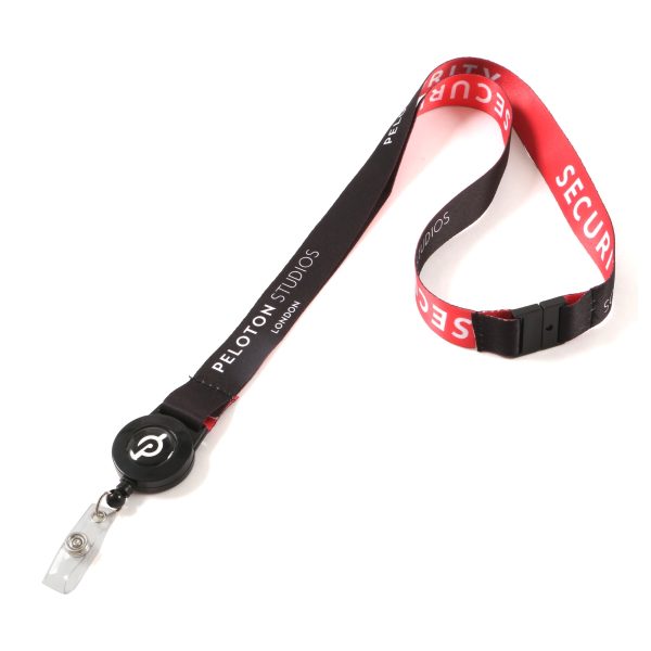 Retractable Reel Deluxe Lanyard