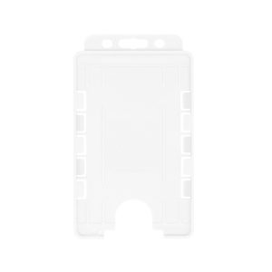 Clear Double Sided Portrait ID Holder