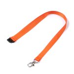 Plain Orange Lanyards