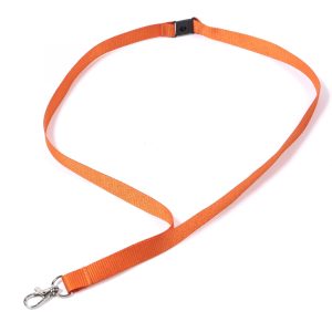 Plain Orange Lanyards