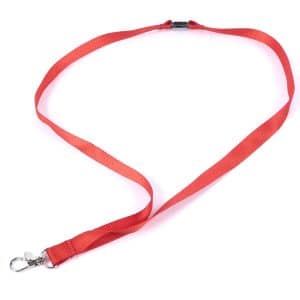 Plain Red Lanyards